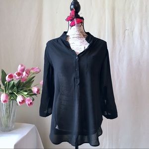 Xtaren || Sheer Black Shirt